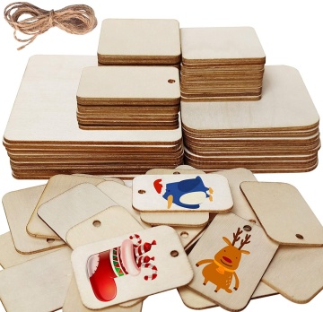 Unfinished Craft Wood Cutouts Set