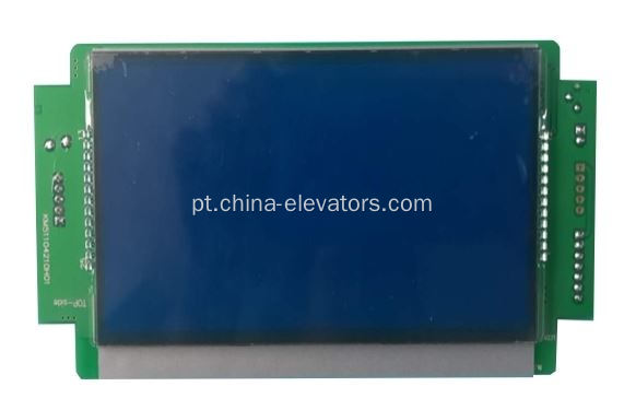 KM51104209G01 Placa de exibição LCD azul para elevadores Kone