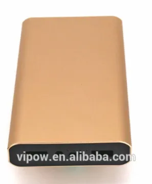 New arrival Utral Slim design Li-ion polymer power bank 10000mAh easy to carry