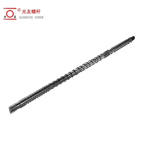 ISO sertipikadong mataas na output extruder solong tornilyo at bariles para sa mga produktong PVC