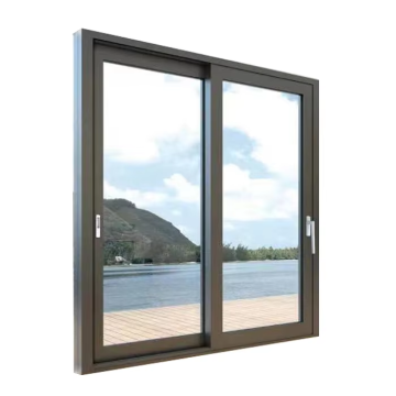 Modern Windproof Aluminum Sliding Balcony Door with Soundproof Double Glazing