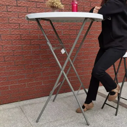 Outdoor Round Table Folding Table Dining Table