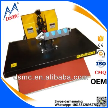 Small hand press manual heat press machine for custom t shirt printing