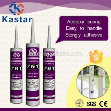 acetoxy curing great quality silicone sealant