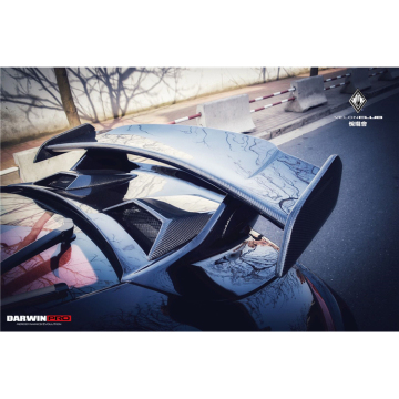 Spoiler del bagagliaio in fibra di carbonio in stile GT3 per Porsche 911 991.2 Carrera S 4S GTS