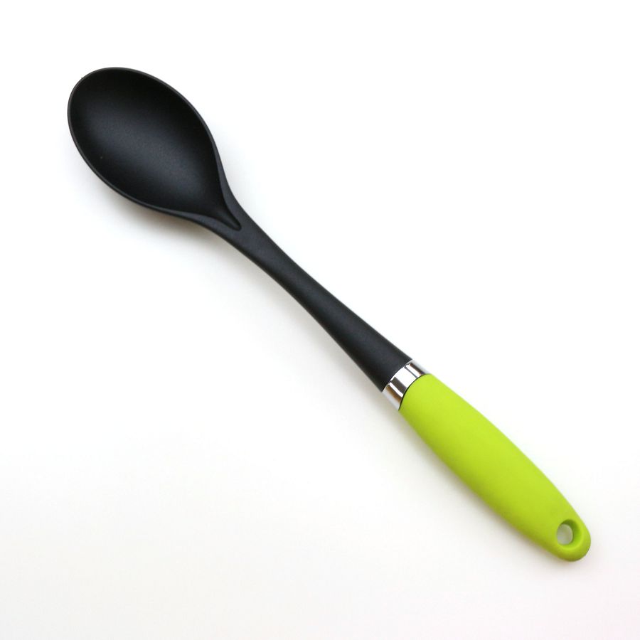 Värmebeständig Kitchen Nylon Solid Spoon