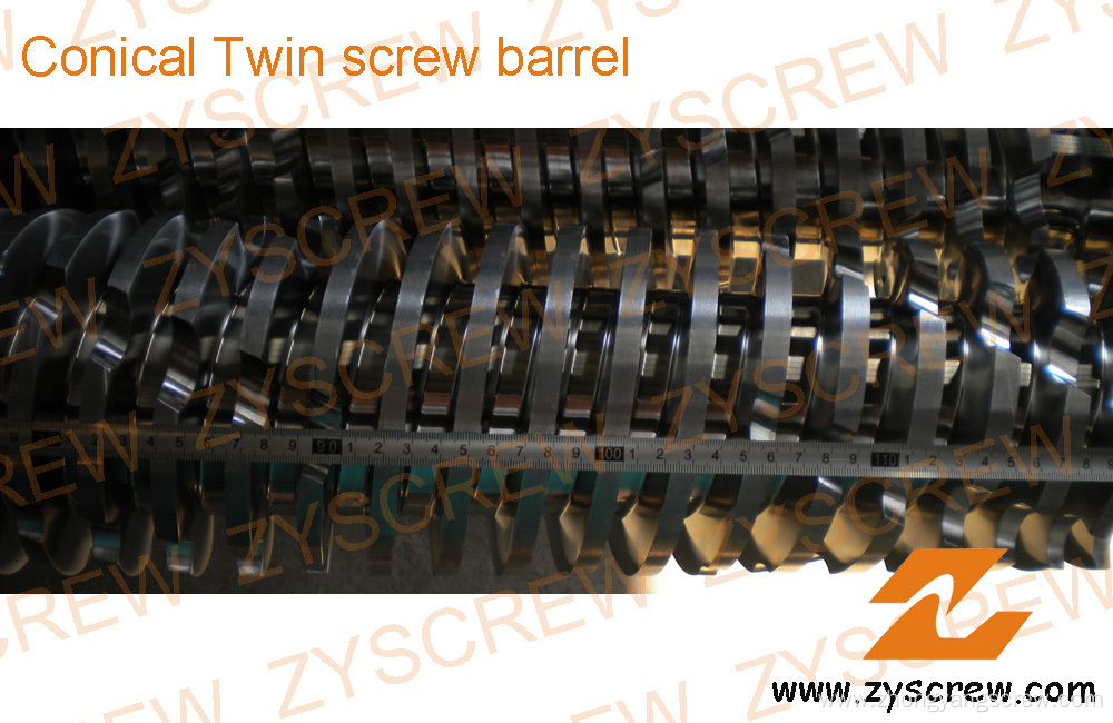 Bimetallic Co-Rotating Twin Screw Barrel Zyt357