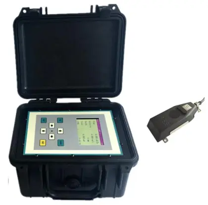 Portable Area Velocity Doppler Flow Meter with Datalogger