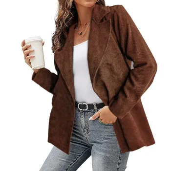 Wholesale Custom Logo Corduroy Coat