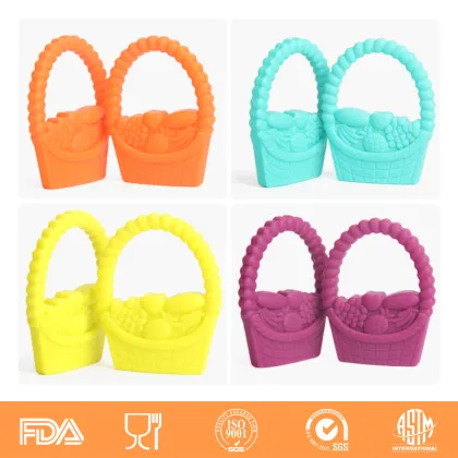 Silicone baby Calathus teethers