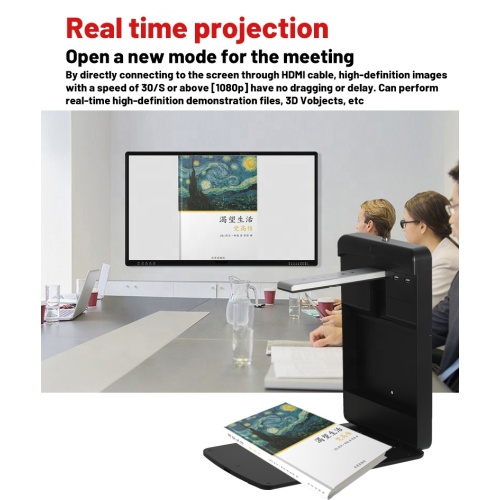 Foldable Visualizer High Resolution Camera Scanner