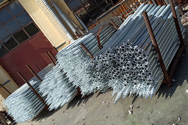 galvanized screw pile