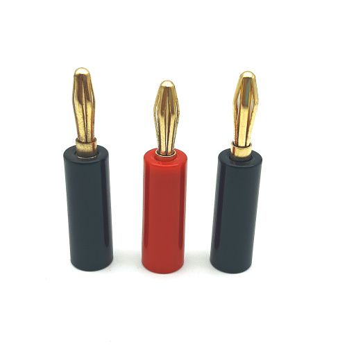 4mm Screw Type Speaker Wire Banana Plug Connectors