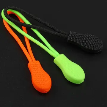 Tadpole head Zipper Sliders Draw rope Black green orange clothing shoe box schoolbag zipper Garment accessories 20pcs LL21