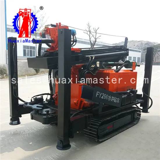 Hot Sale FY260 pneumatic drilling machine rig deep rock well drilling machine