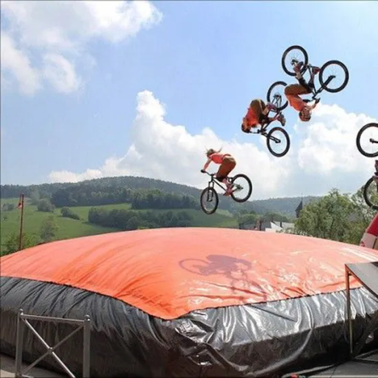 Hot Sale Freestyle Airbag Inflatable Stunt Jump Air Bag for Bike