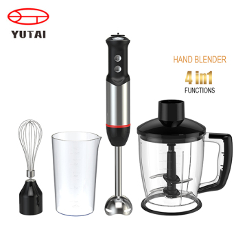 2022 hand immersion blender with stainless steel blades