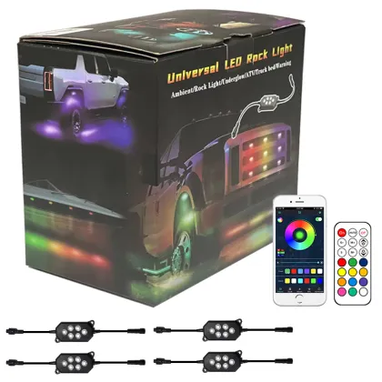 RGB LED Rock Light for Trucks and UTV: Advance Auto Parts for Exterior Atmosphere Lighting