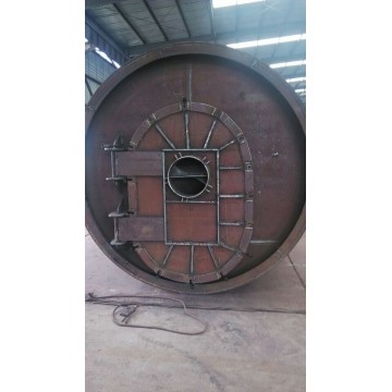 waste tire pyrolysised to fuel machine