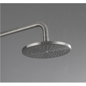 多機能ステンレス鋼のブラシをかけられた浴室の贅沢な壁は手噴霧器が付いているレイン シャワー ミキサーの蛇口を取り付けました