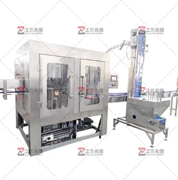 Pneumatic Pure Water Bottles Filling and Sealing Machinery