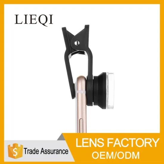 Universal detachable 3 in 1 wide angle macro fisheye smartphone lens kit