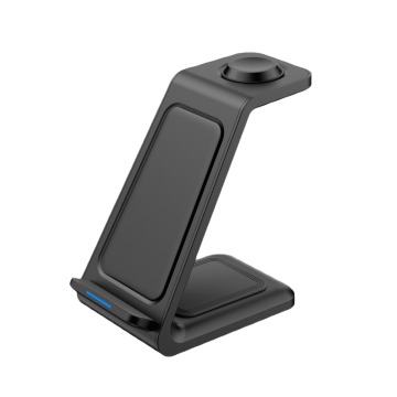 3-in-1 Wireless Charger for Android Phones - 15W Fast Wireless Charging Stand
