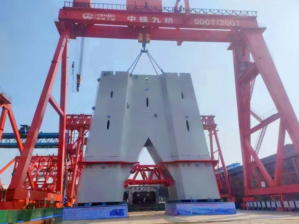 500 Ton Giant Railway Bridge Construction Gantry Crane