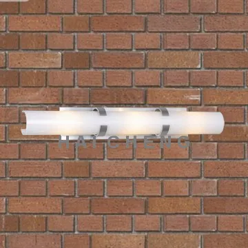 Decorative glass mirror front lamp