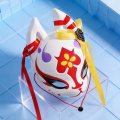Máscara de fantasia de raposa fantasma japonesa