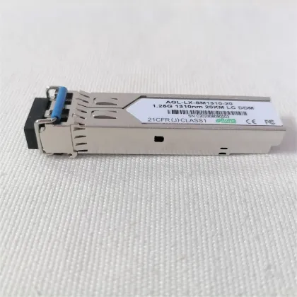 SFP 1.25G 1310nm 20km LC DDM Duplex Fiber Optic Transceiver