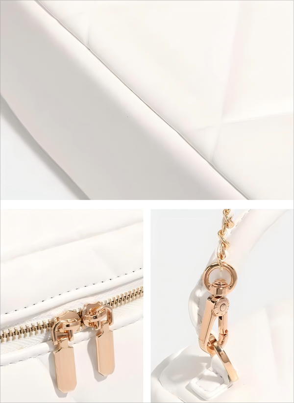 2025 Summer Fashion Striped Chain Box Handbag