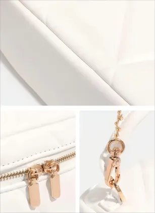 Women's Diamond Quilted Chain Strap Handbag