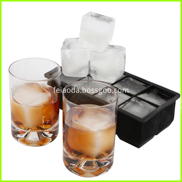 Colorful 8 Caves Custom Wholesale Ice Cube Tray