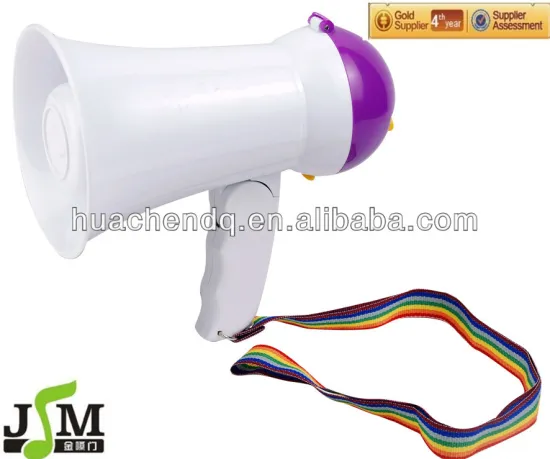 Top quality MINI 5W Megaphone Bull Horn Loud Speaker Amplifier