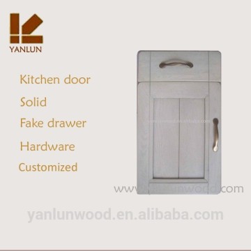 oak wood with fake drawer and hardware door kitchen cabinets china kitchen door