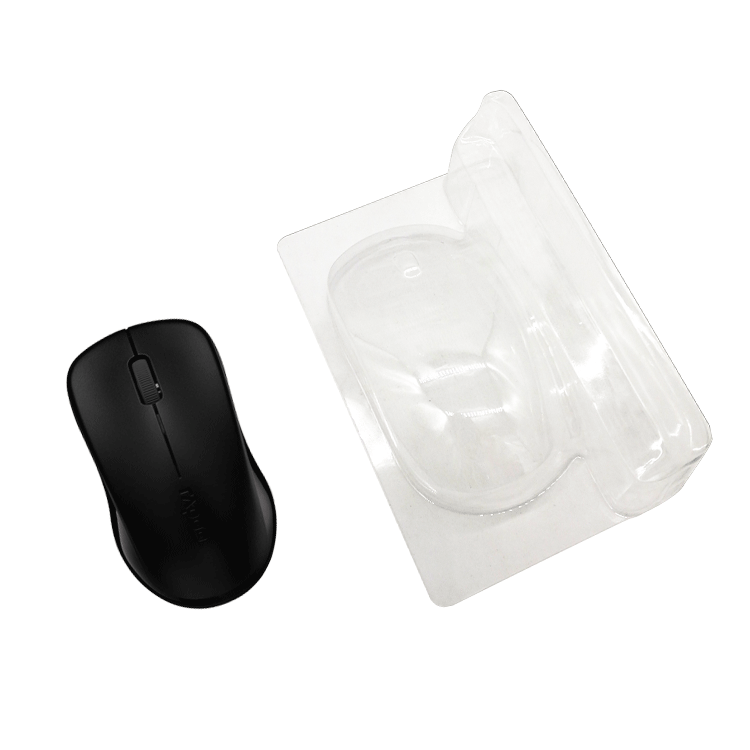 OEM computer mouse plastic blsiter packaging tray