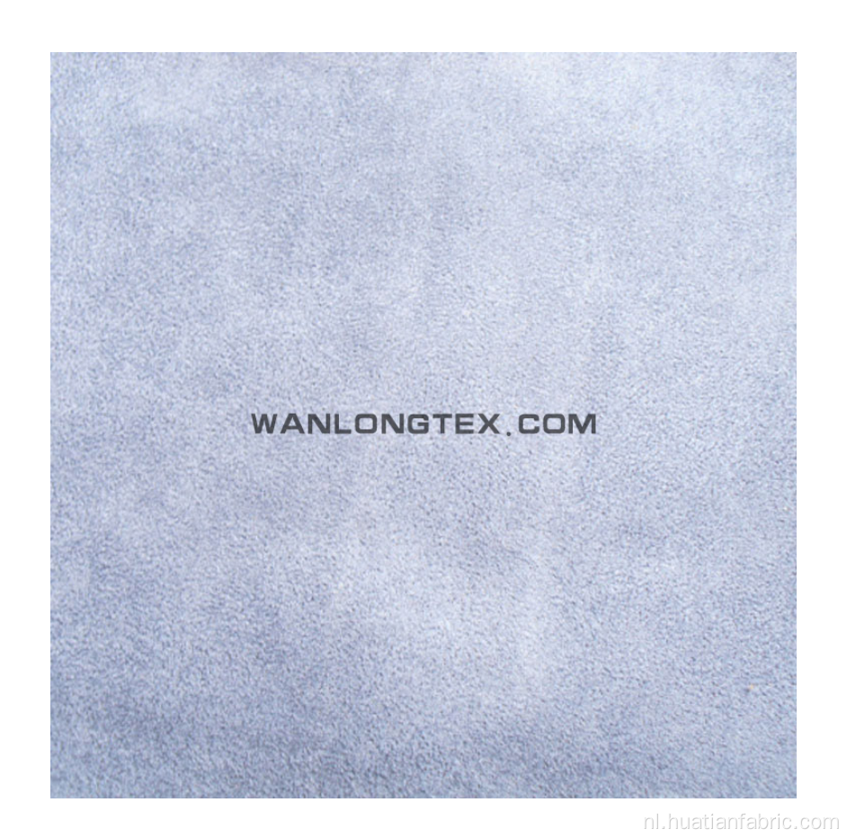 100% polyester faux suède stof voor de sofa