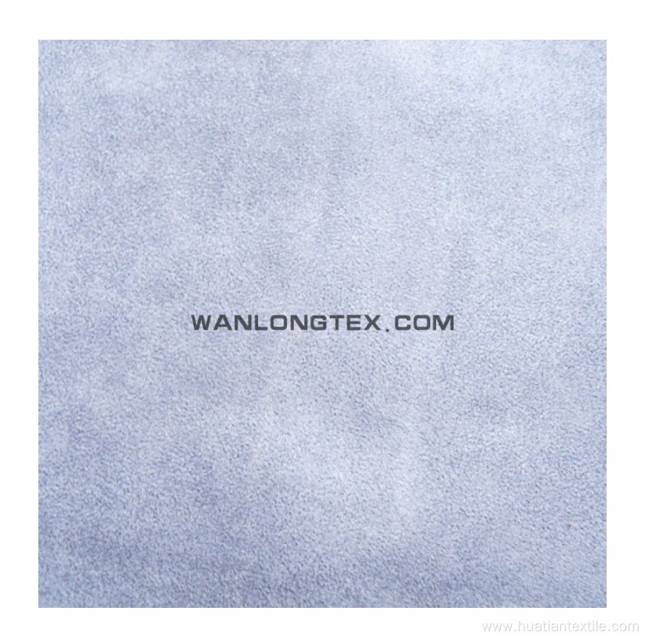 100% polyester faux suede fabric for sofa