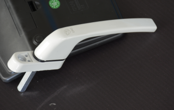 hihui brand pvc outward window handle, zinc alloy , LH-HD08