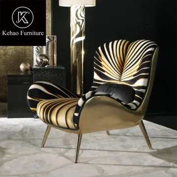 Modern Luxury Velvet Accent Chair for Living Room