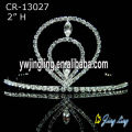 2" pequeño cristal princesa Tiara