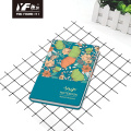 Estilo de flores personalizado A5 Hardcover Notebook y diario Portable y diario portátil