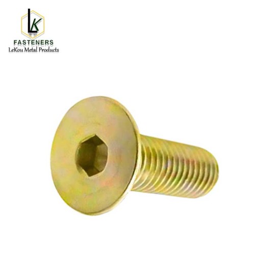 Высокатрывалыя шрубы з шасціграннай галоўкай і патайнай галоўкай