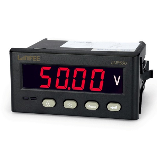 Isigaba esisodwa se-voltage voltage saled ukubonisa amandla wedijithali voltmeter