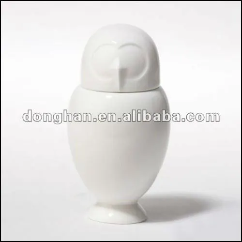 creative owl bird design ceramic toothpick holder