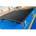 Black Customized Aluminium Garage Door without Glass