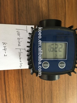 Small Cheap Diesel Turbine Counter Digital Fuel Flow Meter