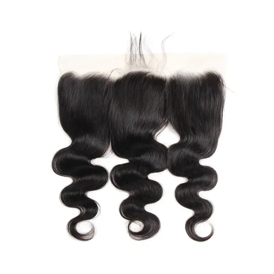 Alice Pre Plucked Virgin Peruvian Lace Frontal Closure 13x4 Body Wave Lace Frontal Piece High Density Lace Frontal Clsoure