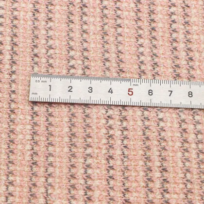 580GSM Yarn-Dyed Double Face Fleece Fabric
